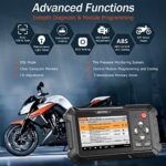 OBDPROG Moto 100 Motorcycle Scanner & OBD Reader for All Systems - Image 2