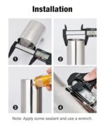 Heavy-Duty Stainless Steel 2" Exhaust Clamp | Universal Muffler Pipe Coupler - Image 5