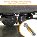 Heavy Duty Trailer Shackle Upgrade Kit for CRE3000 Tandem Axle Suspension - Image 3