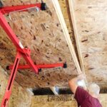Heavy-Duty 11' Drywall Lift Panel Hoist | Rolling Jack w/ Lockable Casters - Image 3