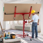 Heavy-Duty 11' Drywall Lift Panel Hoist | Rolling Jack w/ Lockable Casters - Image 4