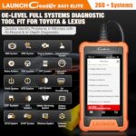 2025 LAUNCH Creader Elite OBD2 Scanner for Toyota Lexus, Full System Diagnostic Tool with Bi-Directional Control, ECU Coding & Lifetime Updates - Image 2