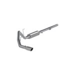 MBRP S5200AL 3" Cat Back, Single Side Exhaust System (Aluminized Steel)