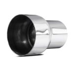 Universal 2.25" ID to 3" OD Exhaust Pipe Adapter Connector Reducer 304 Stainless Steel 2.25 Inch to 3.0 Inch 2 1/4” ID to 3.0” OD kit
