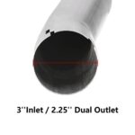 High-Performance Dodge Ram 1500 Muffler 409S Stainless Steel Exhaust Kit 2009-2018 - Image 2