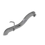 MBRP Exhaust S5527409 Axle Back Muffler Bypass 2.5 in. High Clearance Single Rear Exit T409 Stainless Steel Axle Back Muffler Bypass