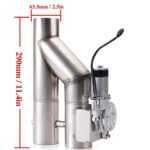 2.5 Inch Stainless Steel Exhaust Y Pipe Set – Durable & High-Flow - Image 2