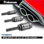 Pro Exhaust Pipe Expander Kit: 1/18" to 3-1/2" Muffler Stretcher Tool Set - Image 6