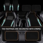 Mint Green 21-Piece Car Seat Cover Set & Mats – Stylish & Universal Fit - Image 4