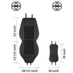 Cozy Black Universal Car Seat Cover - Soft Winter Cushion, Warm & Comfortable - Image 6