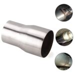 BARTOO Universal 2.5-3" Stainless Steel Exhaust Adapter Pipe Connector Joint - Image 6