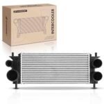 A-Premium Turbo Intercooler Compatible with Ford F-150 2015-2020, Expedition 2018-2020 & Lincoln Navigator 2018-2020, 2.7L 3.5L Turbocharged
