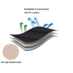 Luxury Black Leather Car Seat Cover | Universal Fit | Premium Protection 20.8" - Image 4