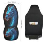 Dragon Front Car Seat Cover: Waterproof, Non-Slip Universal Fit SUV Truck Protector - Image 3