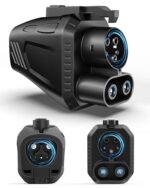 Tesla Supercharger Adapter, High Powered NACS Superchargers to CCS EV Adapter - 500 Amps 1000V Super Fast DC Charging, Heavy Duty Supercharger to CCS1 Adapter Only for Ford, Rivian Electric Vehicle