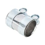 VW Golf Jetta Passat Exhaust Pipe Sleeve Connector Clamp 62x94mm - Image 5