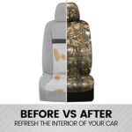 Mossy Oak Camo Car Seat Covers Full Set - Forest Camouflage for Trucks & SUVs - Image 7