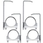 Datanly 2 Pcs Exhaust Clamp with Hanger Rear Muffler Hanger Universal Exhaust Hangers Exhaust System Hanger for Car Truck Exhaust Pipe (3 Inch)