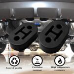 Heavy-Duty Universal Exhaust Hanger Rubber Mounting Bushings | Adjustable 2-Hole Design - Image 7