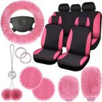 car seat covers and steering wheel cover