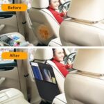 Car Kick Mats with Pockets | 2-Pack Universal Seat Back Protectors for Kids - Image 6