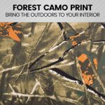 Mossy Oak Camo Car Seat Covers Full Set - Forest Camouflage for Trucks & SUVs - Image 4