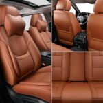 car seat covers dark brown