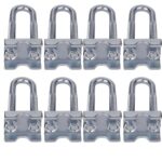 8 Pack Adjustable Coil Spring Lowering-Leveling Clamp Kit -Coil Spring Stabilizes Set