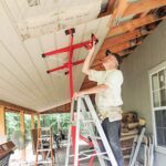 Heavy-Duty 11' Drywall Lift Panel Hoist | Rolling Jack w/ Lockable Casters - Image 2