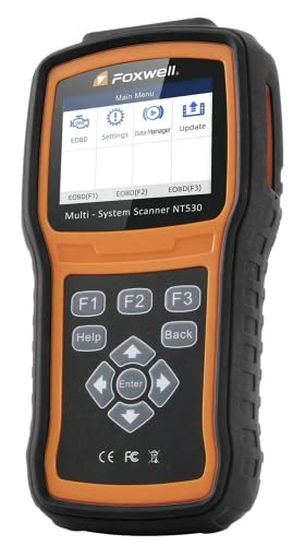 FOXWELL NT530 for Ford - All Systems, All Maintenance Service - Bidirectional Diagnostic Scan Tool OBD2 Scanner Automotive Code Reader ABS Bleed SRS Airbag SAS TPMS TPS EPB Oil Reset CKP