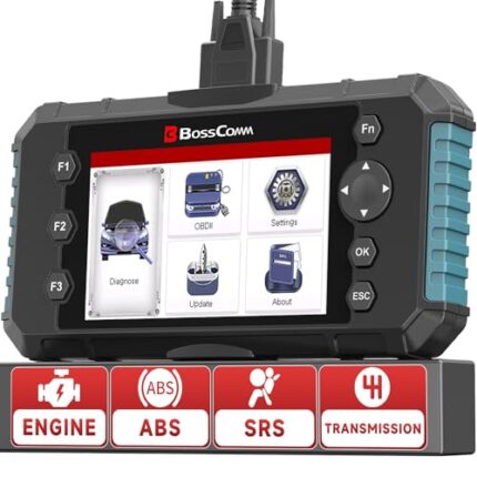 IFIX430 User-Friendly Car Scanner Diagnostic Tool - Vehicle Code Reader for ABS/SRS/Transmission/Engine, Diagnostic Scanner for All Vehicles with Lifetime Wi-Fi Update, Intuitive Auto Vin & Scan