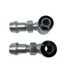 RoloTippi 4 Link Bar Rod End 3/4" Thread Urethane Bushings 5/8" thru bolt 1.75 Wide - Polyurethane Bushing - 4 Link Bar Rod Ends & Bungs Ideal for Suspension Left & Right 3/4"-16 Rod End with Jam Nut
