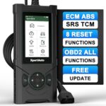 XpertAuto OBD2 Scanner S515 ABS SRS ECM TCM,Car Code Reader, Diagnostic Scan Tool with Reset for ABS/SRS/Oil/EPB/SAS/ETS/Battery/DPF/, Universal for All OBD II/EOBD Protocol Cars After 1996