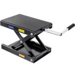 1200 LBS Motorcycle Jack, Motorcycle Lift Stand for Dirt Bike ATV,Scissor Jack with Crank Handle and Breaker Bar