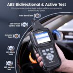 ANCEL AD610 PRO OBD2 Scanner ABS Bleeding Bi-Directional Code Reader - Image 4
