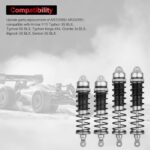 Aluminum Shock Set for Arrma 1/10 Typhon Granite Senton 4PCS Upgrade - Image 4