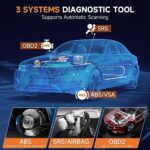 FOXWELL NT630 Plus OBD2 Scanner with ABS SRS Reset & AutoBleed Tool - Image 3