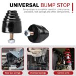 Durable Black Suspension Bump Stops - Universal Fit, 2-Pack - Image 3