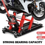 Heavy-Duty 1500 lb Motorcycle ATV Scissor Lift Jack with Low Profile - Image 3