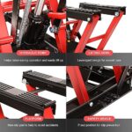 Heavy-Duty 1500 lb Motorcycle ATV Scissor Lift Jack with Low Profile - Image 4