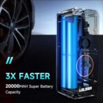 Powerful Portable Air Compressor 150PSI Cordless Electric Tire Inflator 20000mAh - Image 3