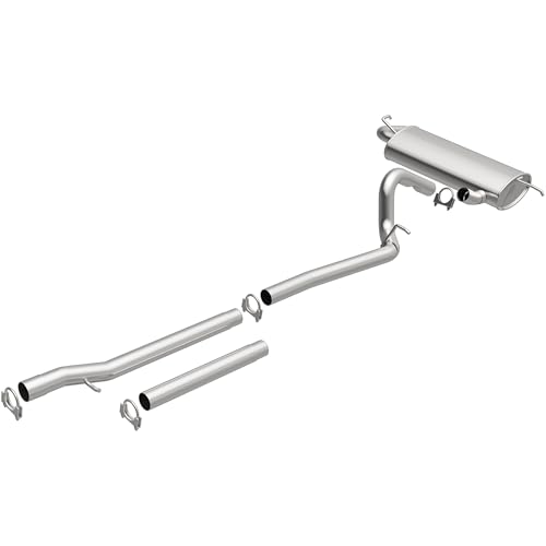 BRExhaust Direct-Fit Replacement Exhaust System 106-0045: Compatible with 2007-2011 Jeep BRExhaust Direct-Fit Replacement Exhaust System 106-0045: Compatible with 2007-2011 Jeep Wrangler 3.8L