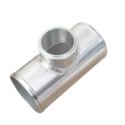 HCHCSPEED Universal 50mm V-band BOV Flange 3" Hose Tube Pipe Blow off Valve Turbo Natural