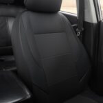 Custom Leather Front Seat Cover for Lexus ES LS LX NX TX UX - Black - Image 5