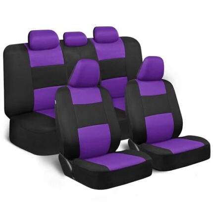 car seat covers in purple