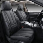 car seat covers leather front