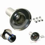 MGSTORM Universal 3" Stainless Steel Exhaust Muffler Tip - Removable Silencer - Image 3