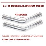 Turbo Performance Intercooler Piping Kit - 8pc 2.5" Universal Intake System - Image 2