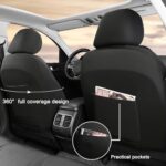 GIANT PANDA Leather Car Seat Cover for Kia Sorento Sportage K5 - Grey - Image 5