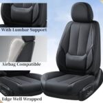 Coverado Nappa Leather Car Seat Covers – Waterproof, Universal Fit - Image 6
